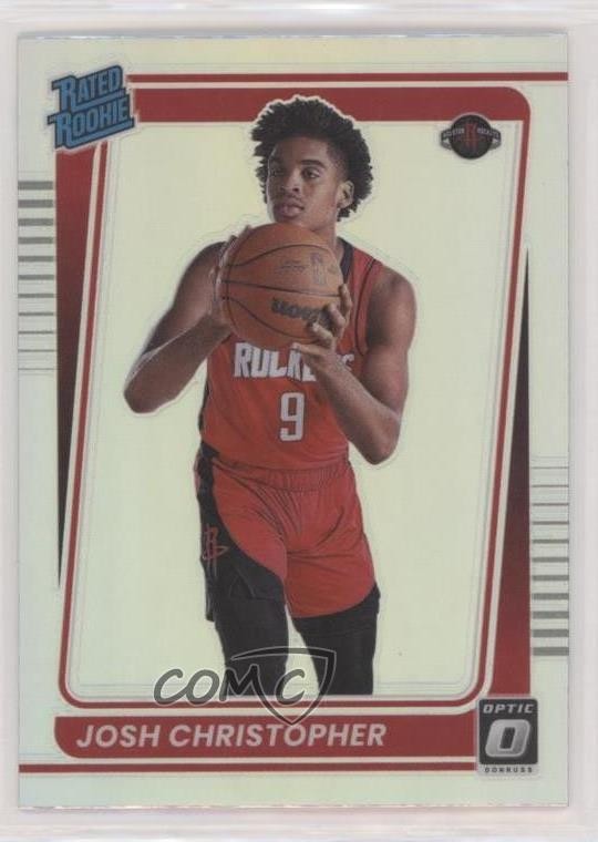 2021 Panini Donruss Optic Rated Holo Prizm Josh Christopher #200 Rookie RC 00gy