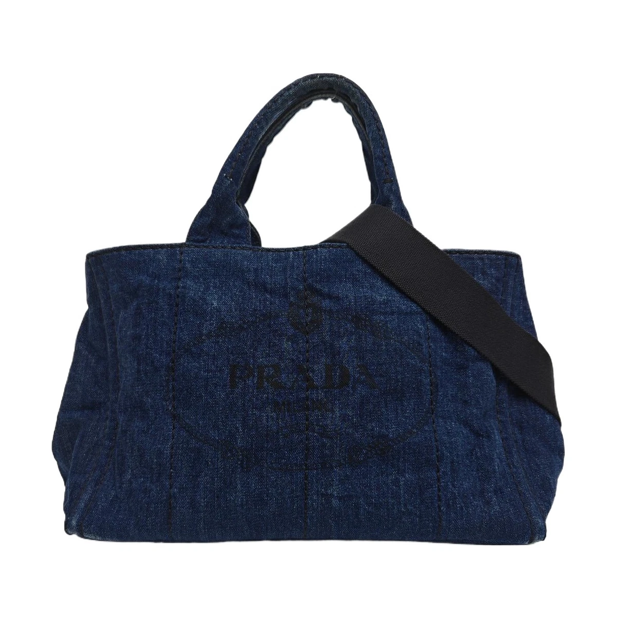 PRADA Denim Exterior Shoulder Bag Bags & Handbags for Women for