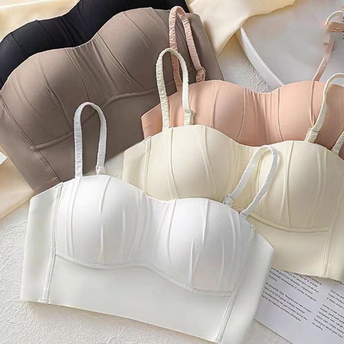 Essential Tube Top Underwear for Women Seamless Thin Bra Comfortable Fit - Picture 5 of 16