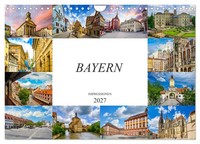 "Calendar 2027 · US Version · Bavaria Impressions (Wall Calendar 2027 12\" × 8\" La"