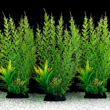 Fish Tank Accessories Large Plants, Green Decorations,