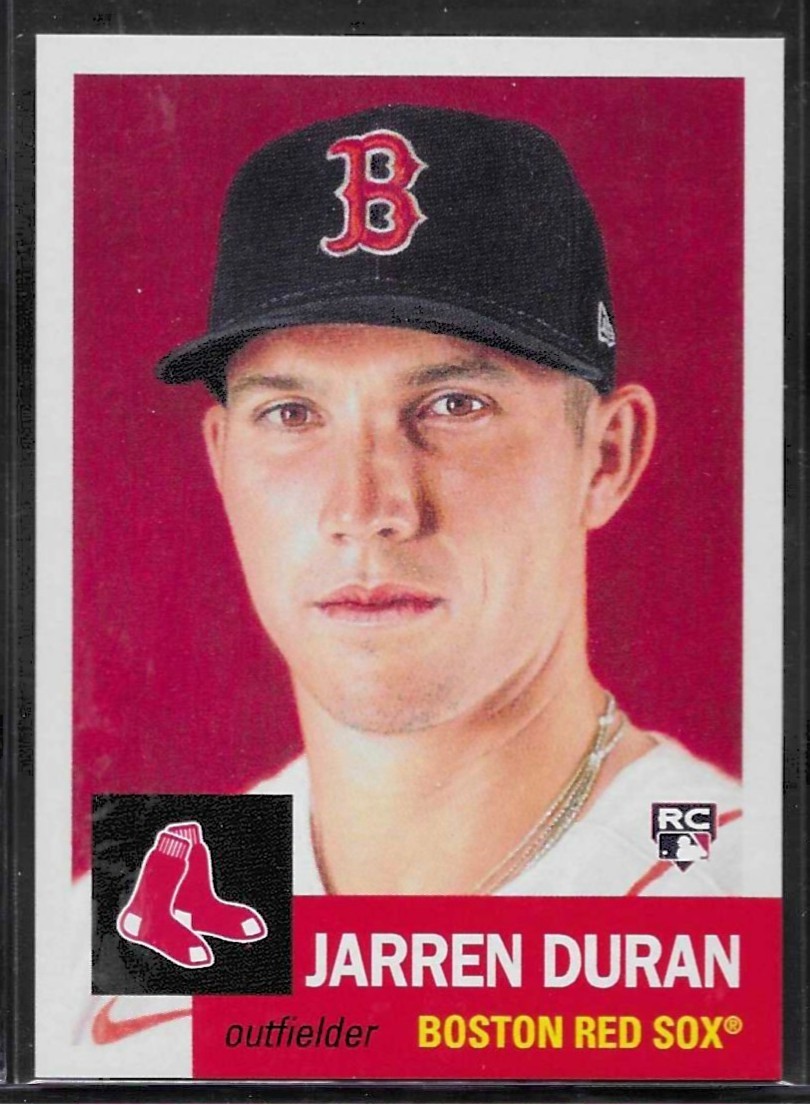 2022 TOPPS LIVING SET # 505 JARREN DURAN Rookie Boston Red Sox 2,689 Printed a