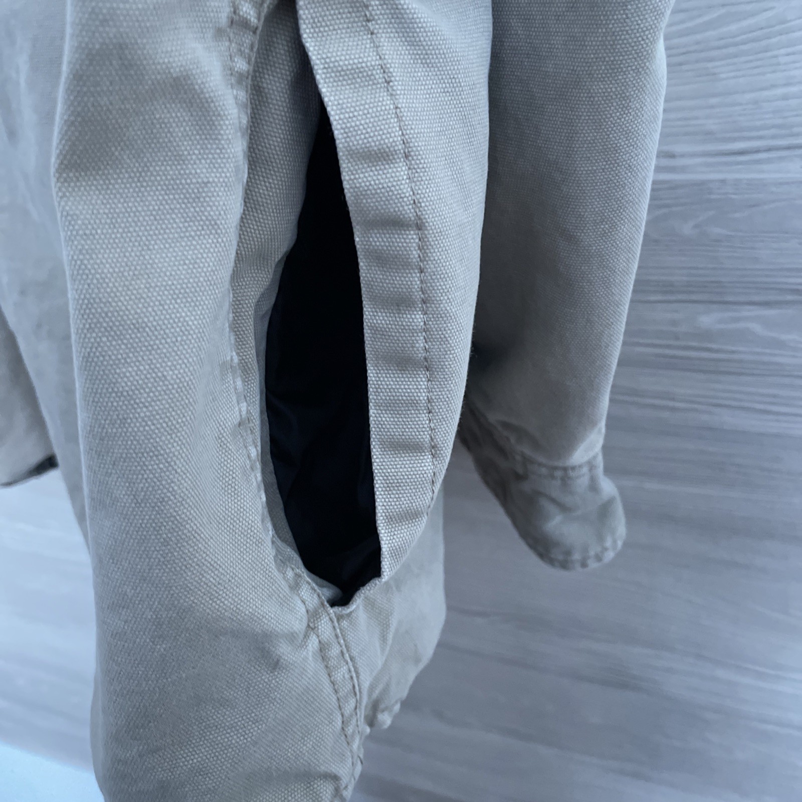 Basic Edition Men's Flannel-Lined Jacket Heavy Ca… - image 7