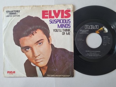 Elvis Presley - Suspicious Minds 7'' Vinyl US