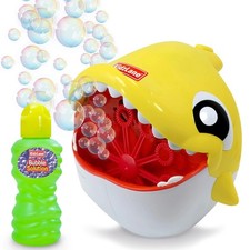 Kids Bubble Maker Machine Giant Bubbles, Fast Blower Outdoor Toddler Party Fun