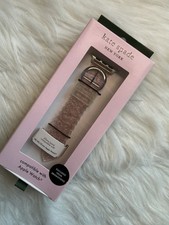 Kate Spade New York Apple Watch 38/40/41mm Band Pink Glitter New With Box