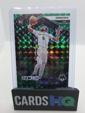 2024 Panini Mosaic - Epic Performers Stephon Castle #15 Green Mosaic Prizm (RC)