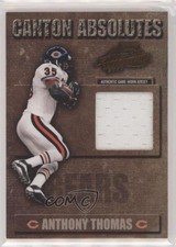 2003 Playoff Absolute Memorabilia Canton Absolutes 57/150 Anthony Thomas #2 05ti