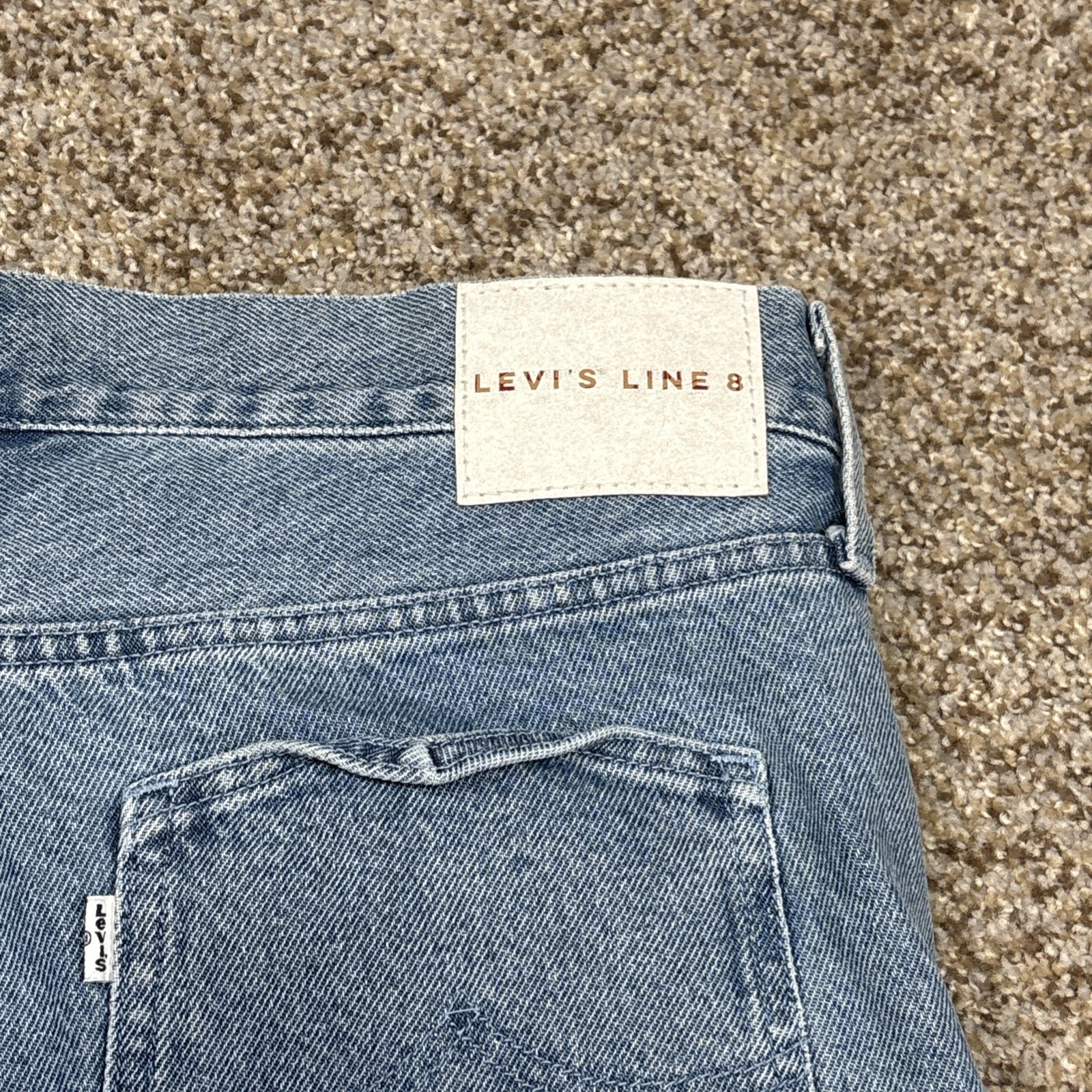 Levi’s Line 8 Men's 34x32 Irregular Jeans (34x24) Wide Leg - View 18