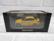 1/43 Minichamps BMW 1series 1 series M coupe 2011 yellow model car Minicar