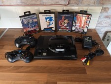 Sega Mega Drive MK1 High Definition Version Console, 2 Controllers, all Leads
