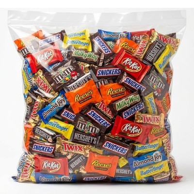 Assorted Chocolate Variety Pack   Individually Wrapped Bulk Chocolate Candy Asso