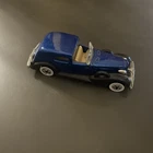 Vintage 1981 Hot Wheels Blue '35 Classic Caddy Cadillac Whitewall Malaysia
