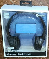 Muze By Vivitar INTRIGUE Bluetooth Headphones New In Box 