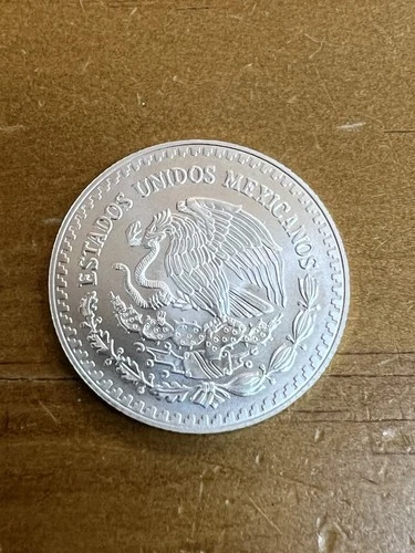 2014 Libertad 1/4 oz Plata Pura .999 Fine Mexico Plata Pura Silver .25 oz Coin
