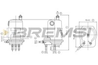 Bremsi Kraftstofffilter FüR Renault Kangoo KC0/1_ FC0/1_ Bb_ Cb_ Nissan NV200