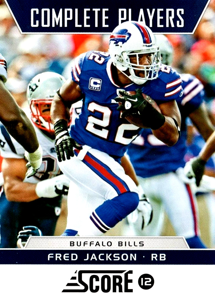 2012 Score COMPLETE PLAYERS #10 Fred Jackson Buffalo Bills
