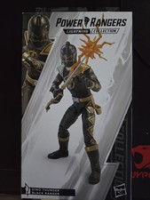 Power Rangers Lightning Collection Dino Thunder Black Ranger Action Figure