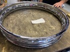 England 2.50x18 WM2.5 Chrome Wheel Rim 40 spoke Triumph Bsa Norton Motorcycle!