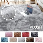 Carpet Fluffy Rug Thick Bedroom Carpets Anti-slip Floor Soft Lounge Rugs