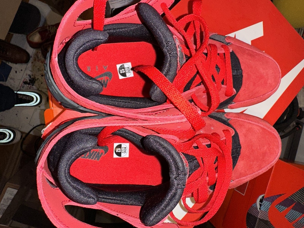 Nike Air Huarache University Red Black Sz 12.  705005-600 Love Hate Bulls a22pem Nike Air Flight Huarache University Red Size 12 705005 600  main image 3