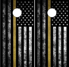 American Flag Cornhole Wrap Vinyl Board Decal Bag Toss Game Stickers New Orleans