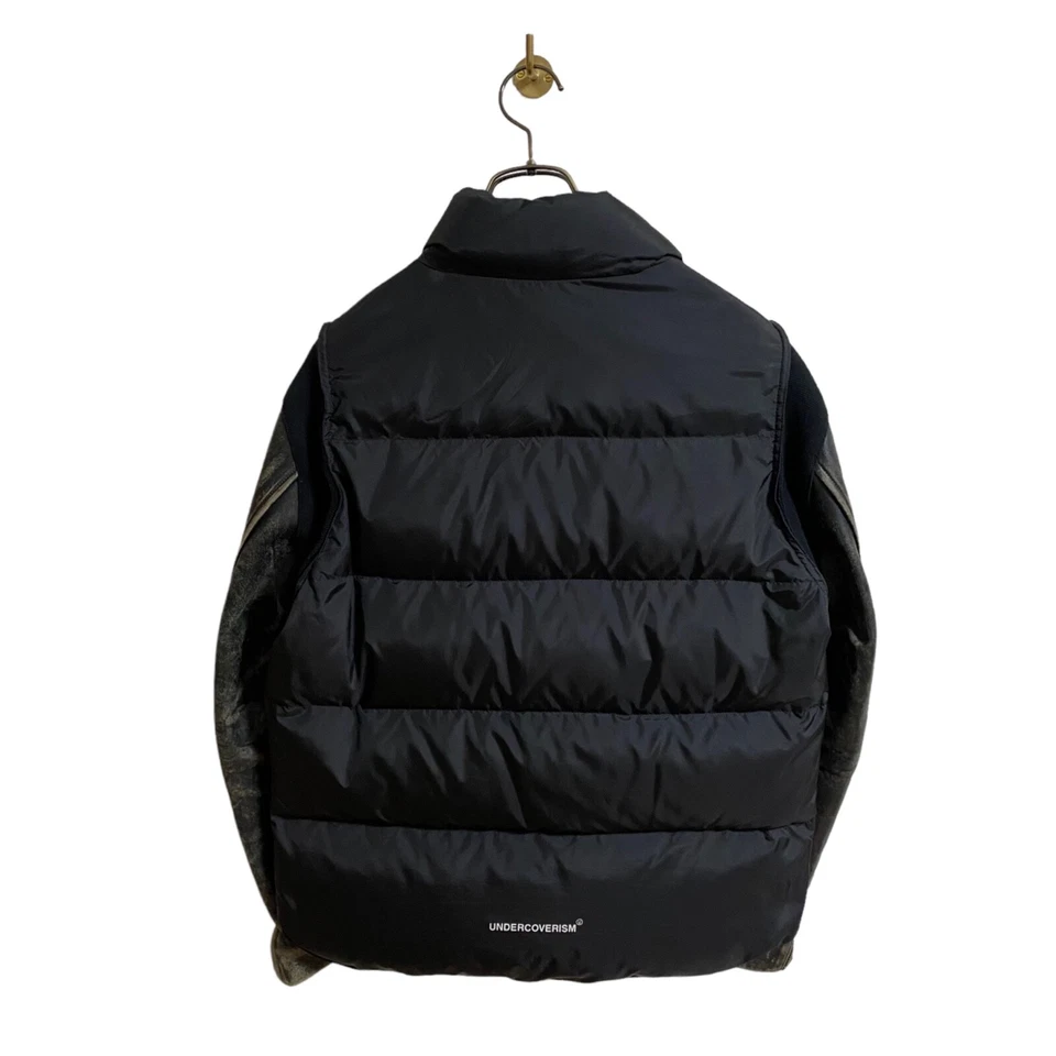 Chaqueta de plumón Undercoverism 2011aw manga cuero cordero TALLA: 1 HECHA EN JAPÓN ajuste ajustado Foto 2 de 4