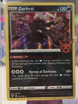 darkrai pokémon card value halloween Mega Darkrai 099/081 EX MINT main image 0
