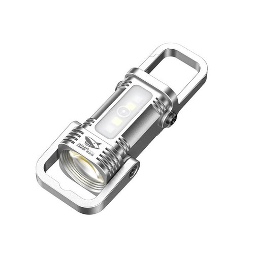 Mini LED COB Flashlight USB Rechargeable Torch Keychain Lamp Portable Pocket 1 x - Bild 17 von 17