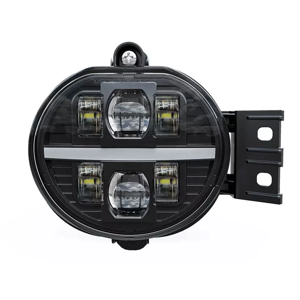 Paar Für 2002-2008 Dodge Ram 1500 03-09 Ram 2500 3500 LED Nebelscheinwerfer DRL - Bild 2 von 4