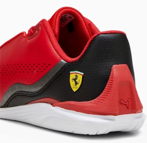 307193-08 Puma Scuderia Ferrari X  Drift Cat Decima Rosso Corsa Size 13 Shoes - Picture 10 of 11