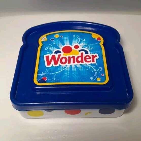 Wonder Bread Sandwich Storage Holder Lunch Box