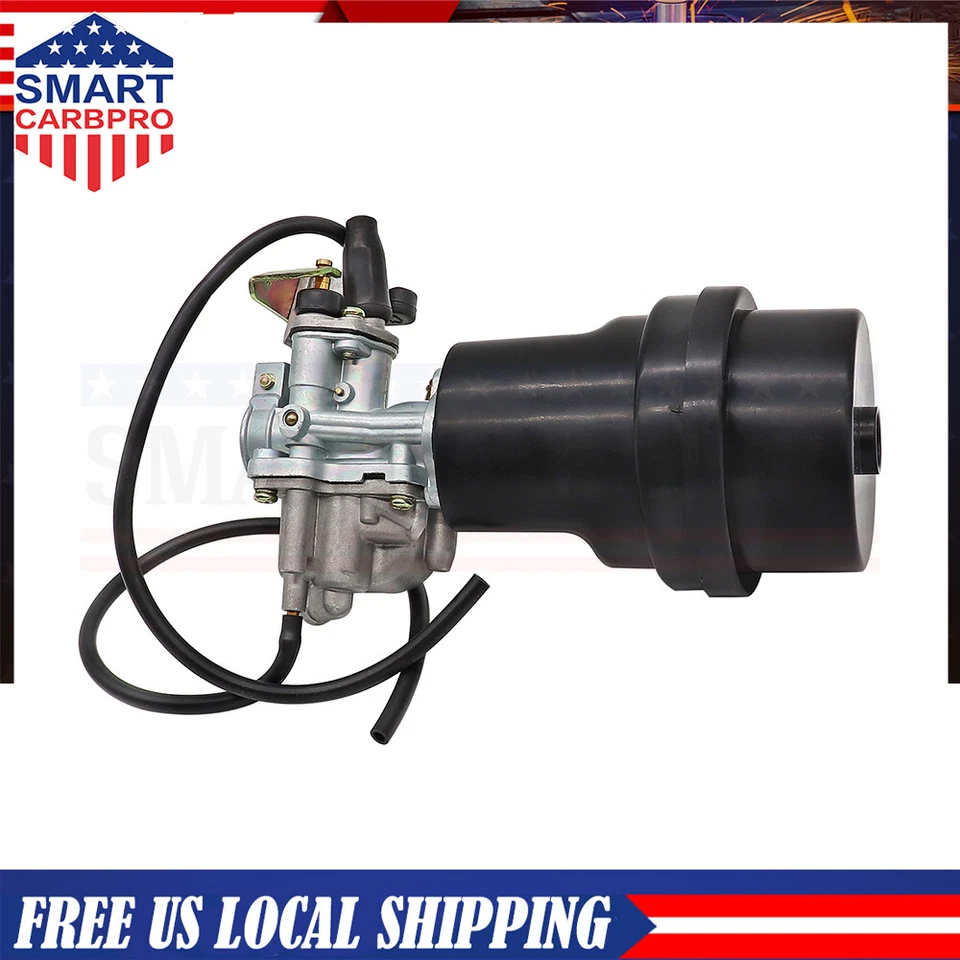 CARBURADOR Y CAJA FILTRO AIRE PARA KAWASAKI KDX50 2003 2004 2005 2006 Foto 2 de 4