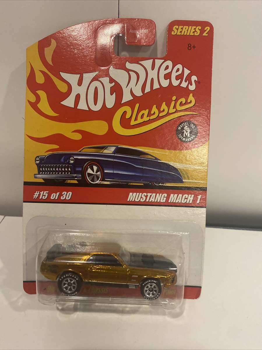 Hot Wheels Classics Series 2 Mustang Mach 1 Gold | eBay