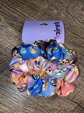 Claire s rainbow emoji smiley face monkey hair scrunchie set
