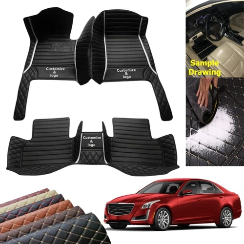 Fit Tesla Model 3 X Y S Car Floor Mats Waterproof Pads Anti-slip Custom Liners - Imagen 7 de 38
