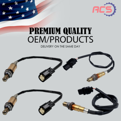 4PCS Upstream & Downstream Oxygen O2 Sensor OEM For Ford Expedition Lincoln 5.4L