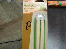 Bird Life Wooden Perches 16" 2 per pack X 2