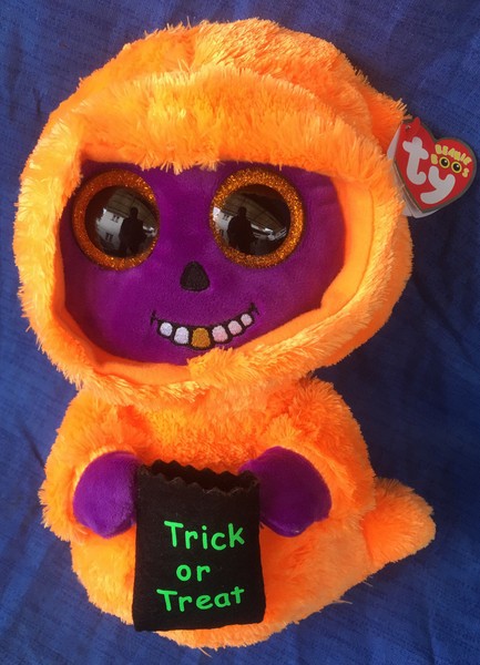 W-F-L Ty Boos Skelton Sonderangebot 22 Cm Geist Halloween Glubschi Boo´S-image