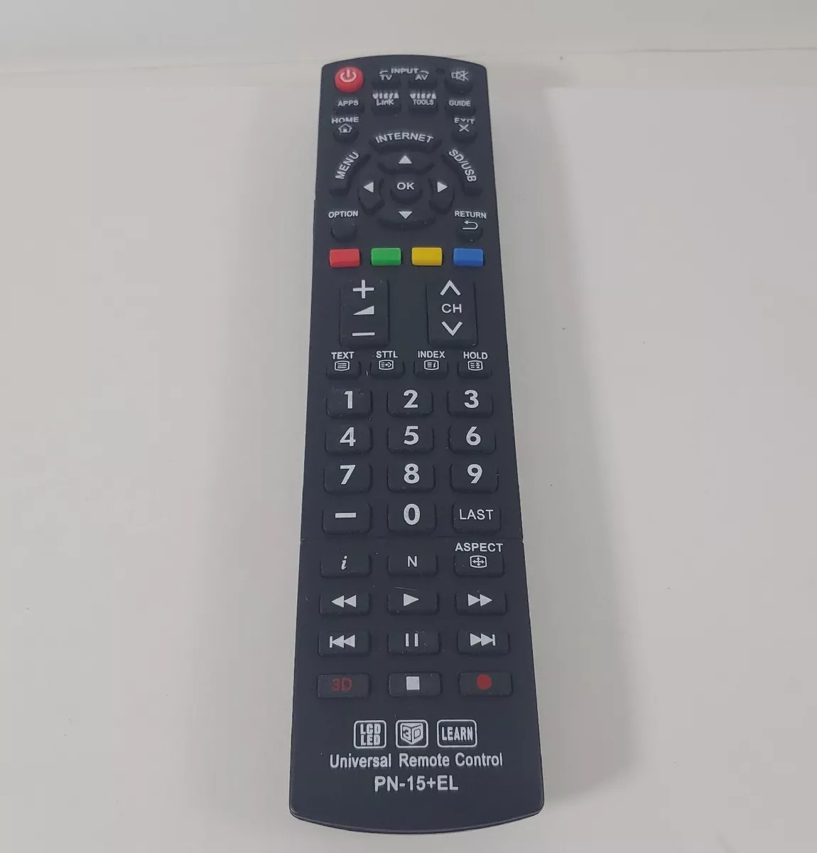 Universal Remote Control for Panasonic Plasma LED LCD HDTV 3D