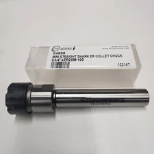Techniks 04898 3/4 x ER 25M - 100mm Mini Straight Shank ER Collet Chuck