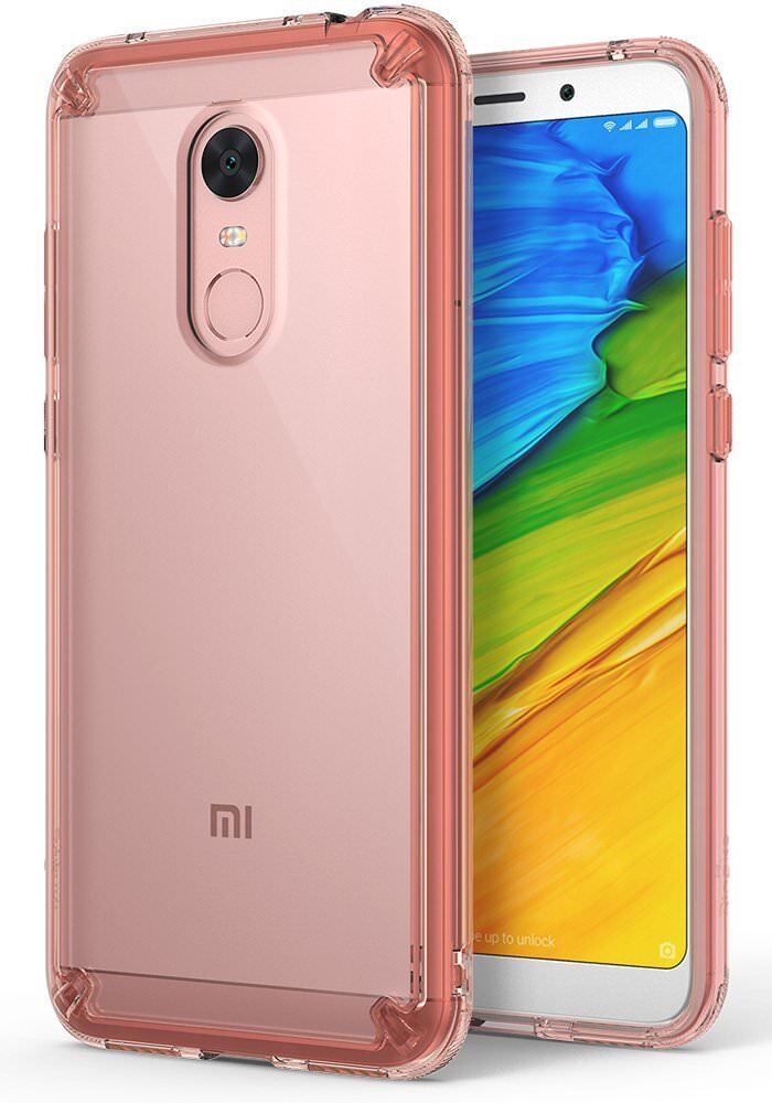 For Xiaomi Redmi 5 Plus | Ringke [FUSION] Clear Shockproof Protective Cover Case