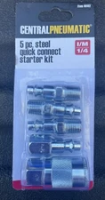 Industrial Quick Coupler and Plug Set, 5 Piece