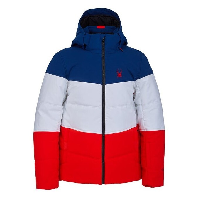 Spyder Jackson GTX Goretex Insulated Jacket | Large | Blue White