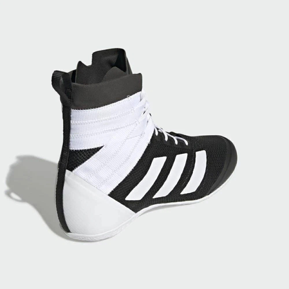 adidas adult speedex 18 boxing shoes black white