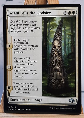 Ajani Fells the Godsire - Uncommon/Verzauberung - Modern Horizons 3 - EN/NM