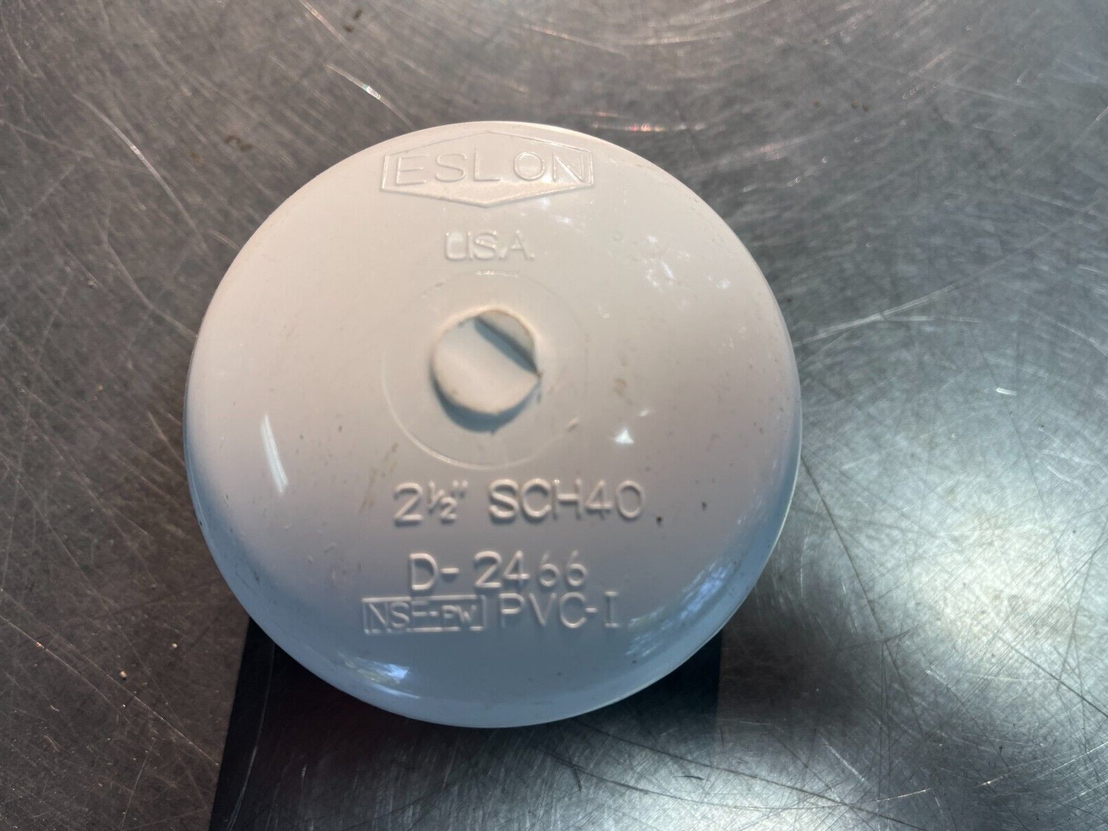 D2466 ESLON 2 1/2'' PVC Slip Cap Schedule 40