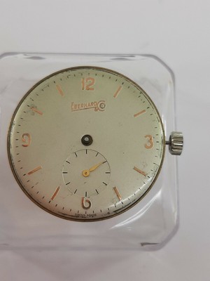 VINTAGE EBERHARD & CO DIAL & MOVEMENT MANUAL SWISS MADE RUNNING JUST SERVICED