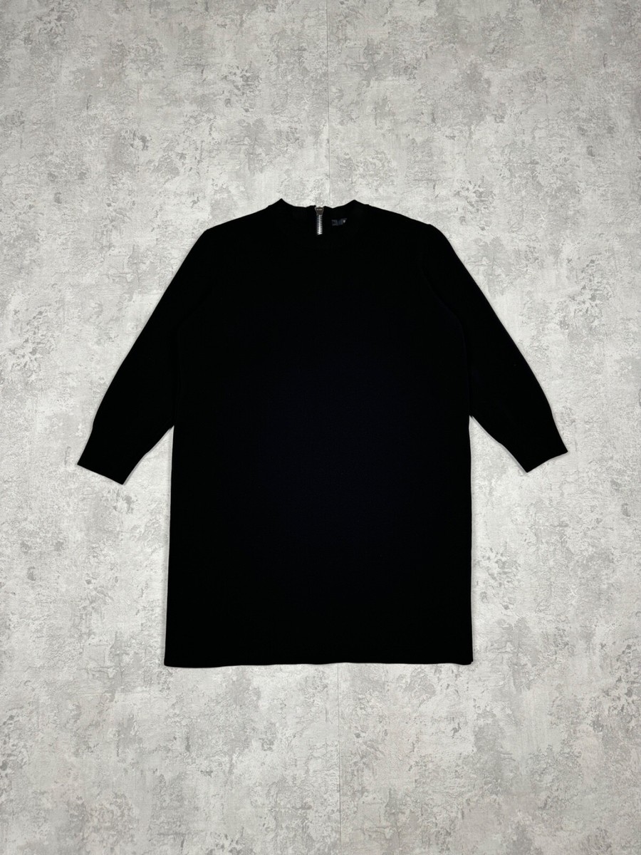 Gucci Black Cotton Dress Long Sleeve Size S | eBay