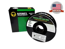 (Made in USA) Kiswel E71T-GS .030 in. Dia 10lb. Gasless-Flux Core Welding Wire